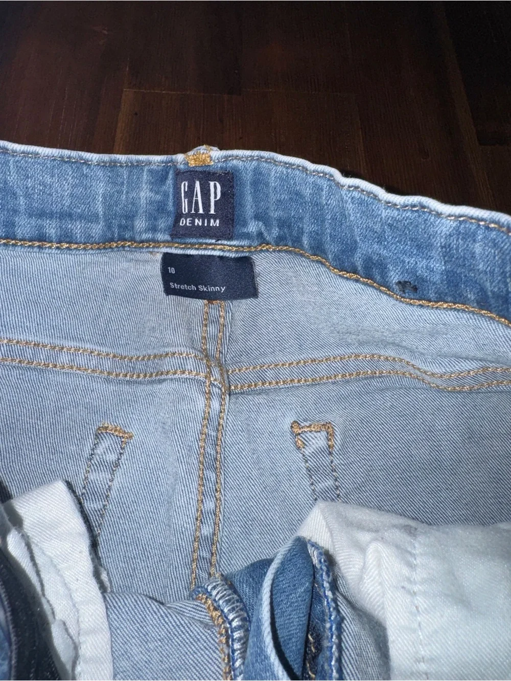 GAP Light Wash Skinny Jeans - Light Blue